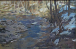 Vermont Woods by Charles Movalli